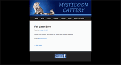 Desktop Screenshot of mysticoon.com