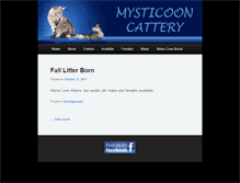 Tablet Screenshot of mysticoon.com